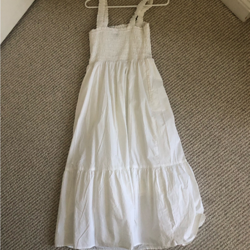 Gap White Maxi Dress